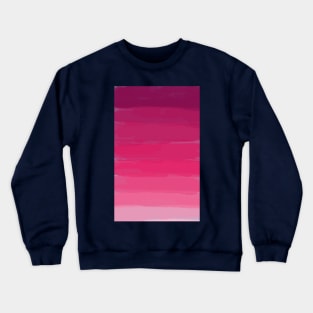 Lipstick: Shades of Pink Gradient Colors Crewneck Sweatshirt